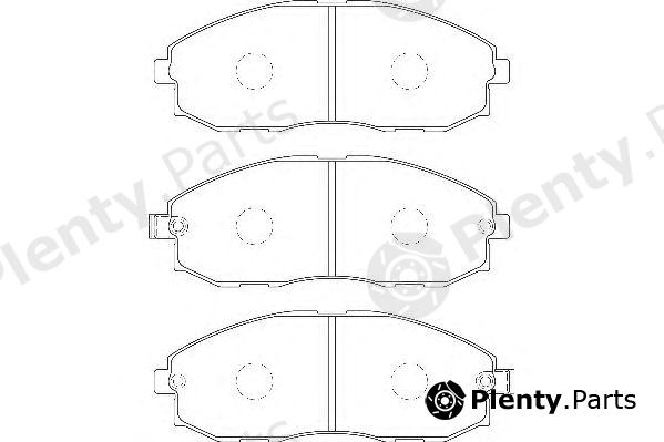  WAGNER part WBP23536A Brake Pad Set, disc brake