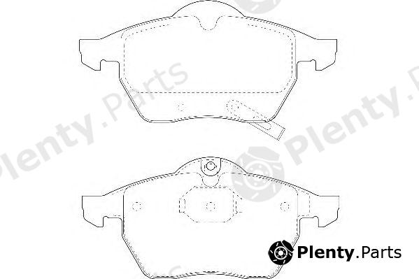  WAGNER part WBP21829A Brake Pad Set, disc brake