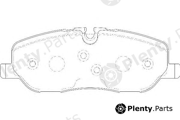  WAGNER part WBP24191A Brake Pad Set, disc brake