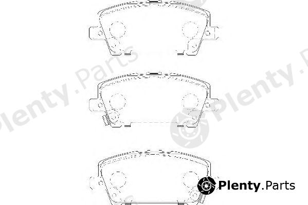  WAGNER part WBP24087A Brake Pad Set, disc brake