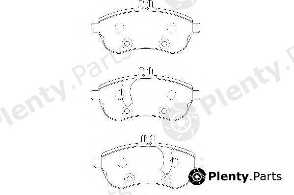  WAGNER part WBP24306A Brake Pad Set, disc brake