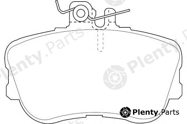  WAGNER part WBP21439A Brake Pad Set, disc brake