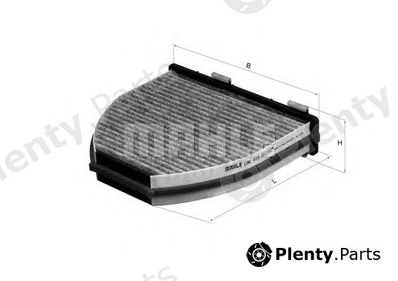  KNECHT part LAK413 Filter, interior air