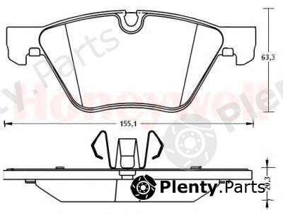  JURID part 573187J-AS (573187JAS) Brake Pad Set, disc brake