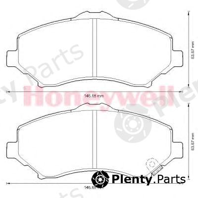  BENDIX part 573298B Brake Pad Set, disc brake