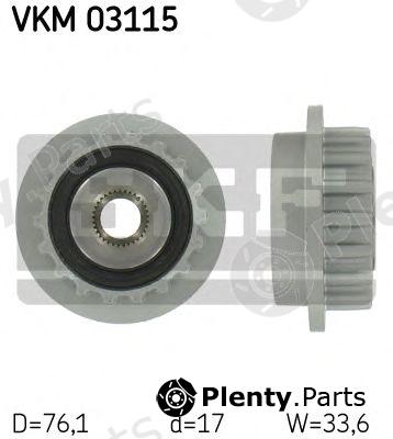  SKF part VKM03115 Alternator Freewheel Clutch
