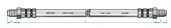  NK part 854747 Brake Hose