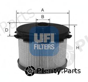  UFI part 26.688.00 (2668800) Fuel filter