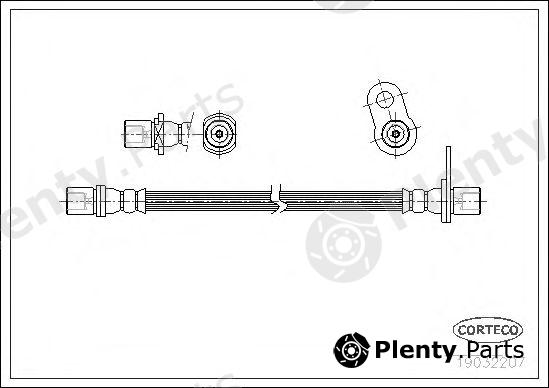 CORTECO part 19032207 Brake Hose