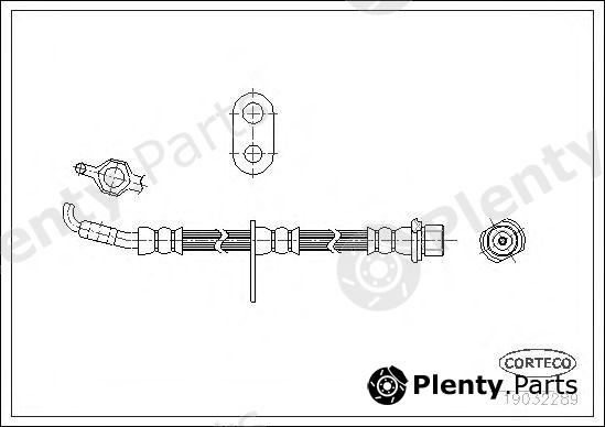  CORTECO part 19032289 Brake Hose