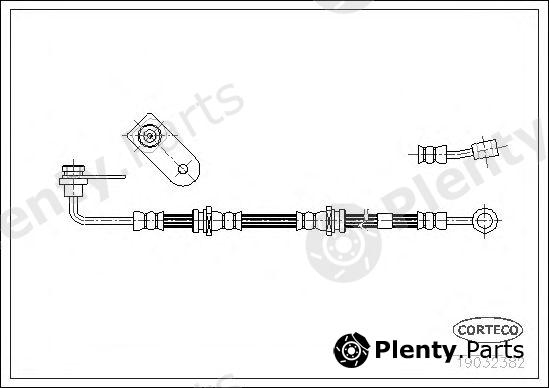  CORTECO part 19032382 Brake Hose