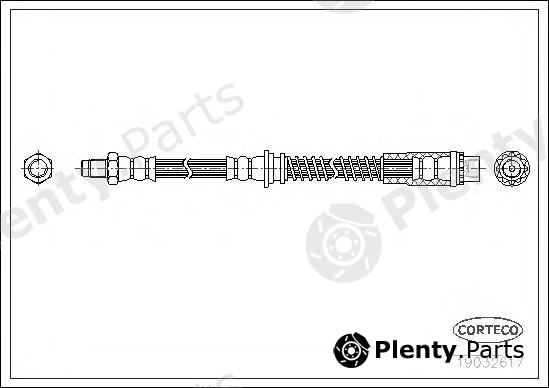  CORTECO part 19032617 Brake Hose
