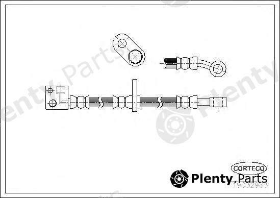  CORTECO part 19032983 Brake Hose