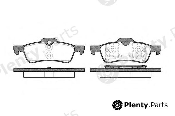  ROADHOUSE part 2862.00 (286200) Brake Pad Set, disc brake