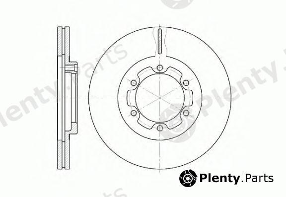  ROADHOUSE part 6188.10 (618810) Brake Disc