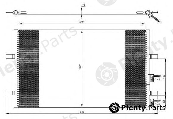  NRF part 35846 Condenser, air conditioning