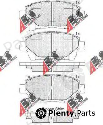  A.B.S. part 37738 Brake Pad Set, disc brake