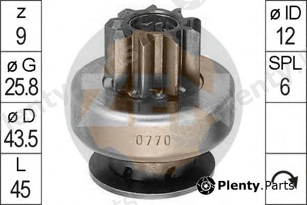  ERA part ZN0770 Freewheel Gear, starter