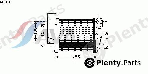  AVA QUALITY COOLING part AI4304 Intercooler, charger