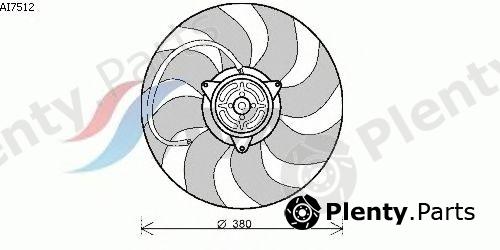  AVA QUALITY COOLING part AI7512 Fan, radiator