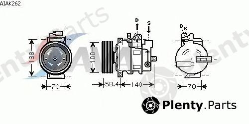  AVA QUALITY COOLING part AIAK262 Compressor, air conditioning