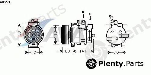  AVA QUALITY COOLING part AIK271 Compressor, air conditioning