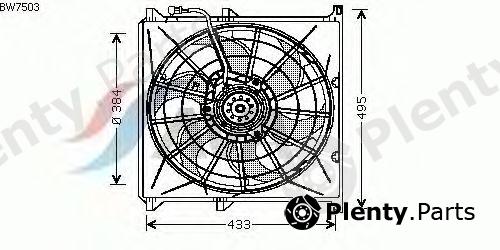  AVA QUALITY COOLING part BW7503 Fan, radiator