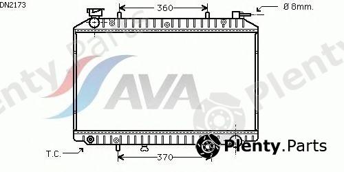  AVA QUALITY COOLING part DN2173 Radiator, engine cooling