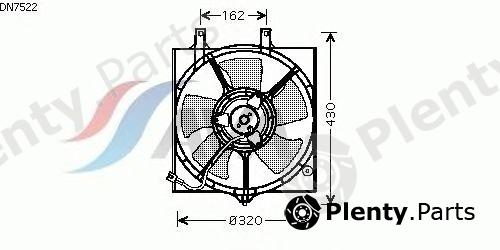  AVA QUALITY COOLING part DN7522 Fan, radiator