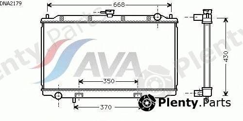  AVA QUALITY COOLING part DNA2179 Radiator, engine cooling