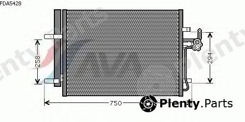  AVA QUALITY COOLING part FDA5428 Condenser, air conditioning