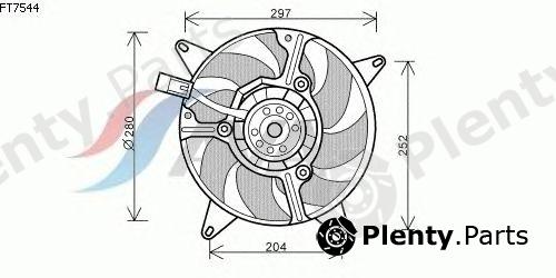  AVA QUALITY COOLING part FT7544 Fan, radiator