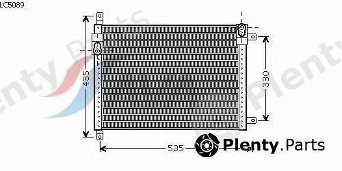  AVA QUALITY COOLING part LC5089 Condenser, air conditioning