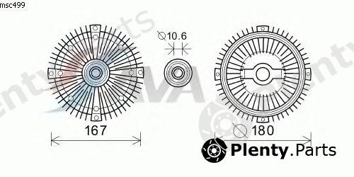  AVA QUALITY COOLING part MSC499 Clutch, radiator fan