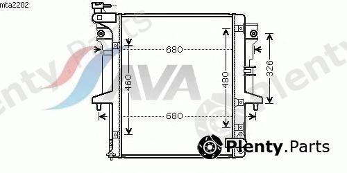  AVA QUALITY COOLING part MTA2202 Radiator, engine cooling