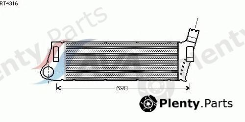  AVA QUALITY COOLING part RT4316 Intercooler, charger