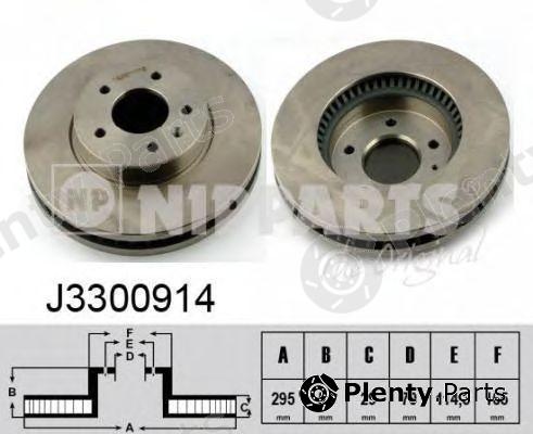  NIPPARTS part J3300914 Brake Disc