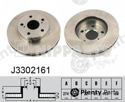  NIPPARTS part J3302161 Brake Disc