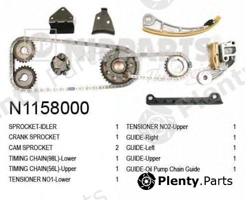  NIPPARTS part N1158000 Timing Chain Kit