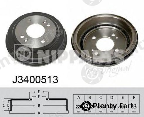  NIPPARTS part J3400513 Brake Drum