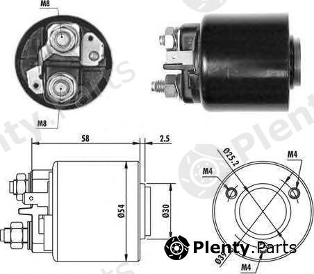  MAGNETI MARELLI part 940113050060 Solenoid Switch, starter