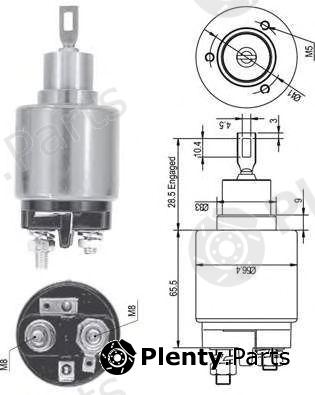  MAGNETI MARELLI part 940113050127 Solenoid Switch, starter