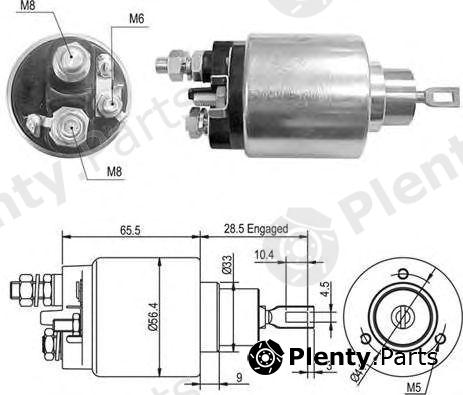  MAGNETI MARELLI part 940113050365 Solenoid Switch, starter