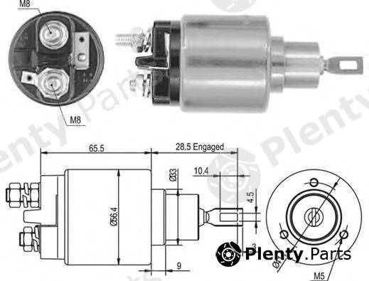  MAGNETI MARELLI part 940113050435 Solenoid Switch, starter