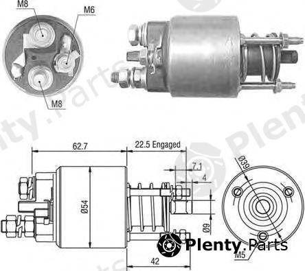  MAGNETI MARELLI part 940113050470 Solenoid Switch, starter