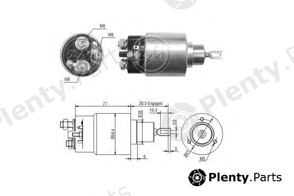  ERA part ZM6973 Solenoid Switch, starter