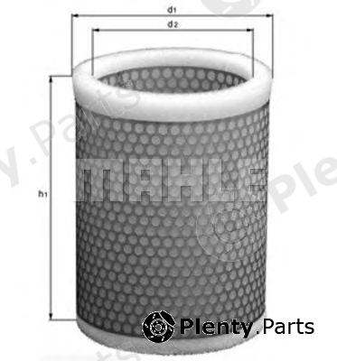  MAHLE ORIGINAL part LX124 Air Filter