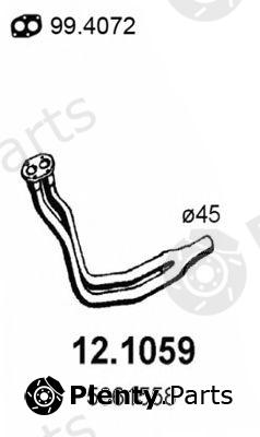  ASSO part 12.1059 (121059) Exhaust Pipe
