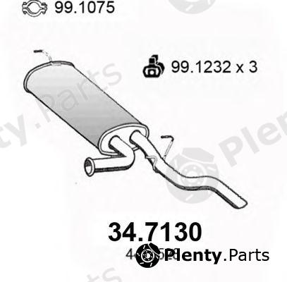  ASSO part 34.7130 (347130) End Silencer