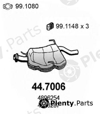  ASSO part 44.7006 (447006) End Silencer